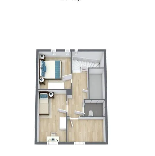 Apartamento Arendalsuka - Fin Enebolig, Sentralt Og Sjonaert,gratis Parkering 4 Rom 3 Bad 2 Stuer