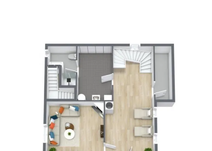 Apartamento Arendalsuka - Fin Enebolig, Sentralt Og Sjonaert,gratis Parkering 4 Rom 3 Bad 2 Stuer *
